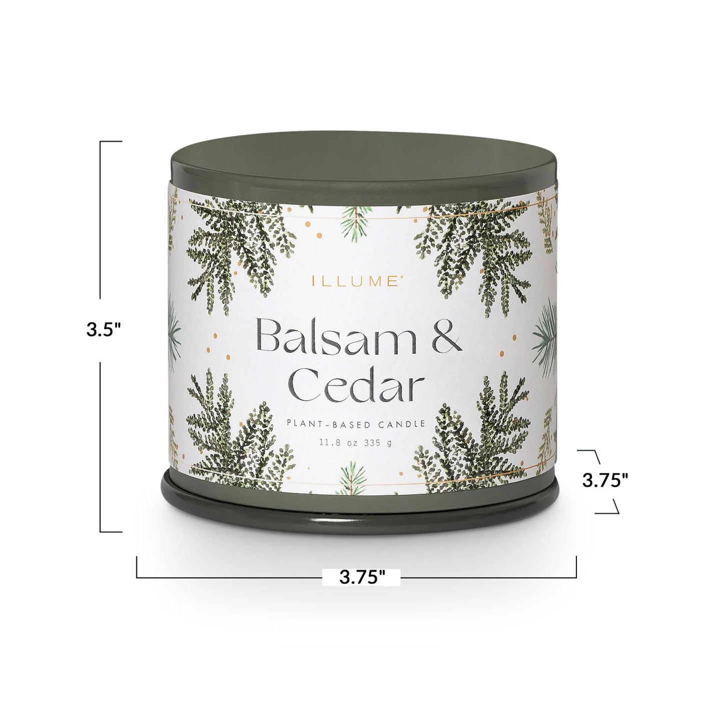 Balsam & Cedar Vanity Tin Candle