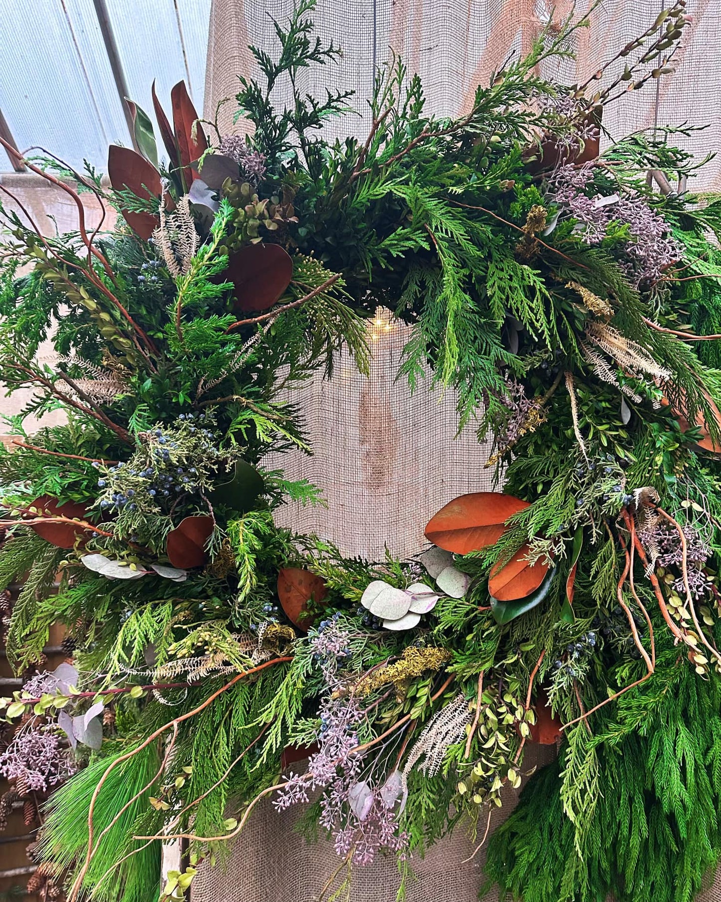 Holiday Wreath Workshop Saturday, Nov. 22 @ 10:00 AM