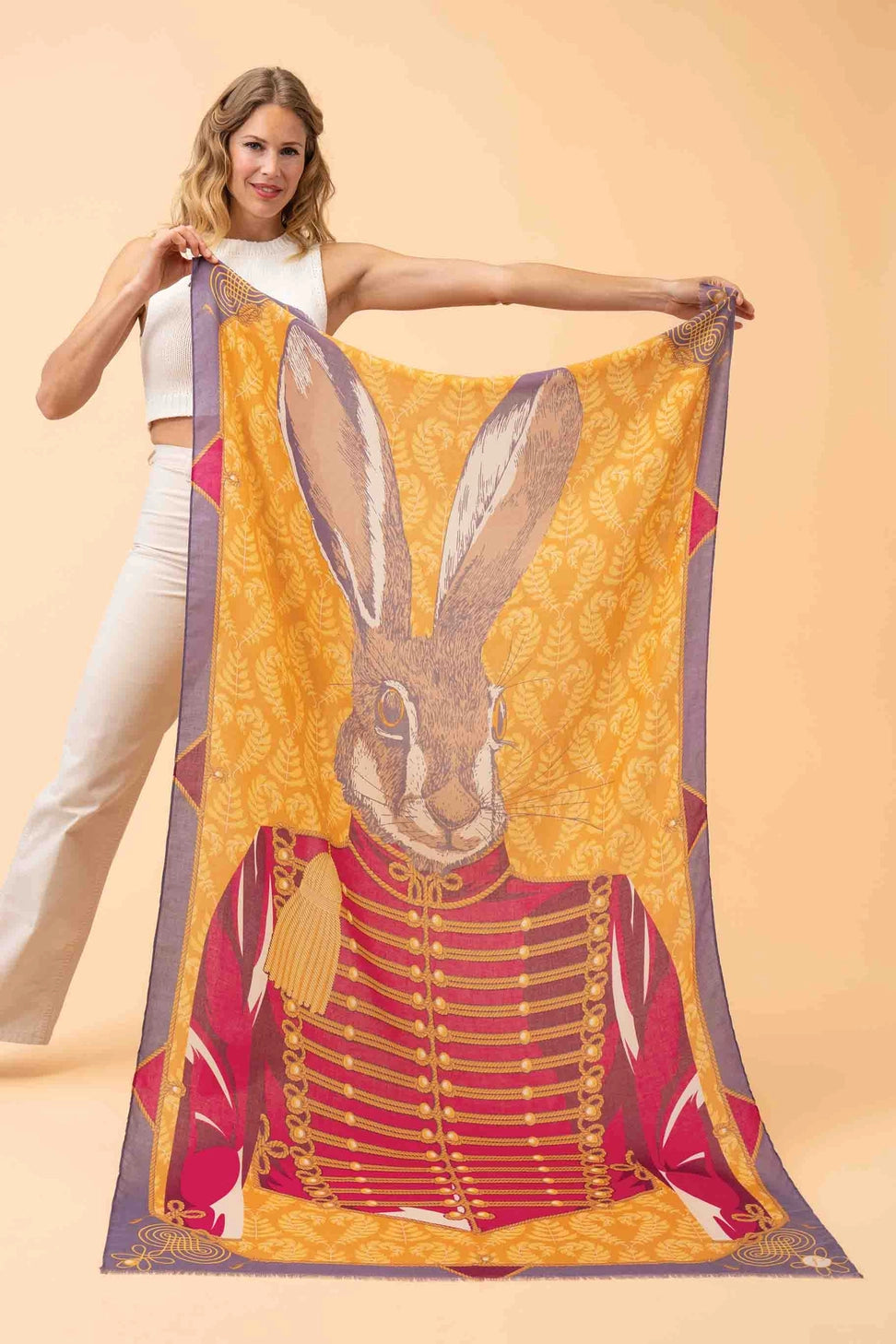 Regal Hare Scarf