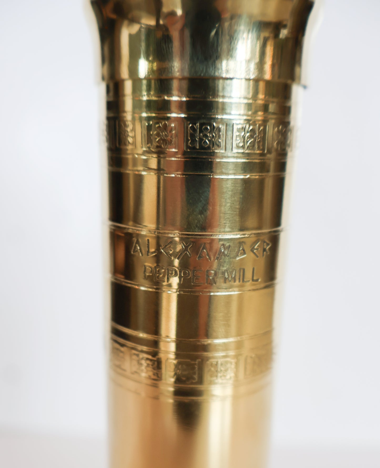 The Original 'Brass Mill' - 9" Pepper Grinder