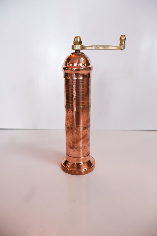 The Original 'Copper Mill' - 8" Salt Grinder