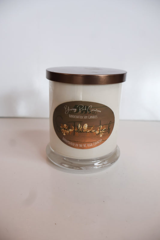 Sweet Tobacco Leaf Candle- Large