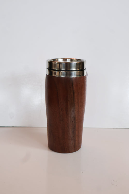 Black Walnut Travel Mug