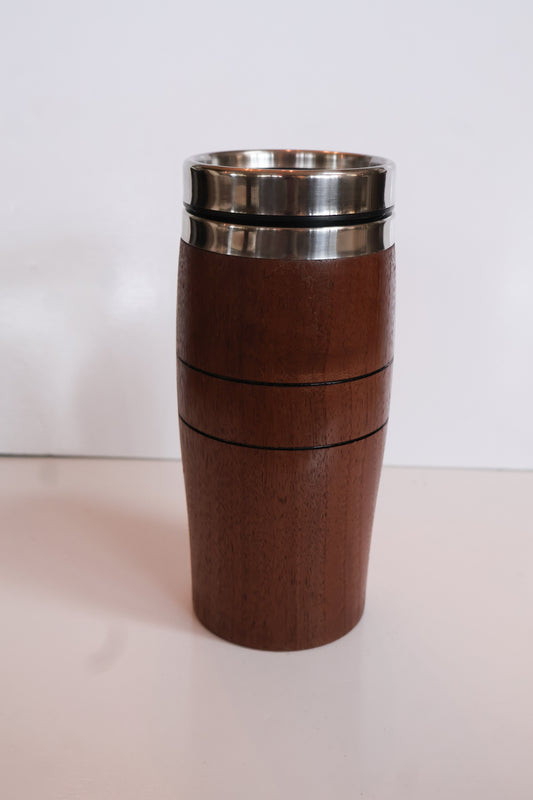 Black Walnut Travel Mug