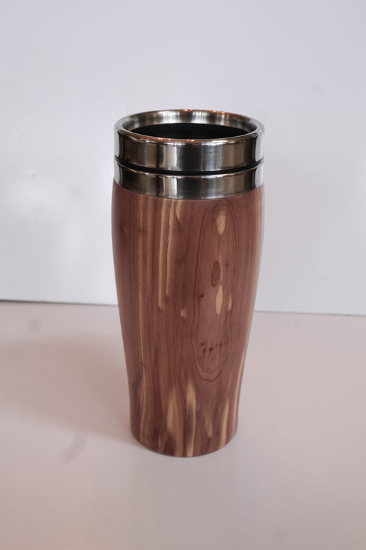 Aromatic Cedar Travel Mug