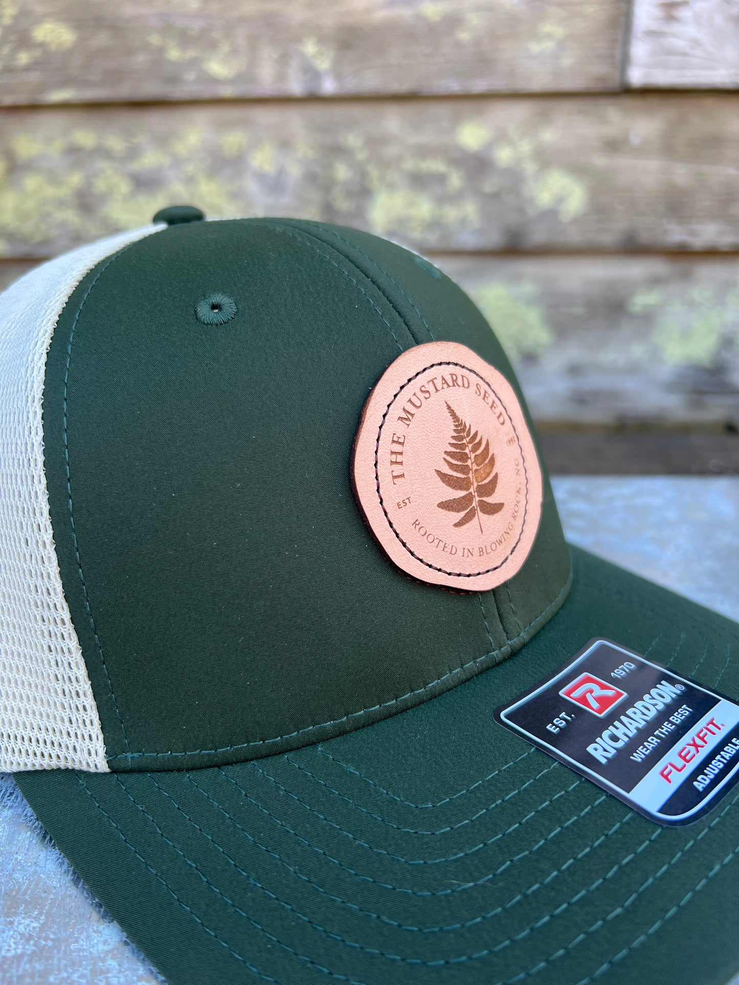 Richardson Adjustable Trucker Hat Hunter Green