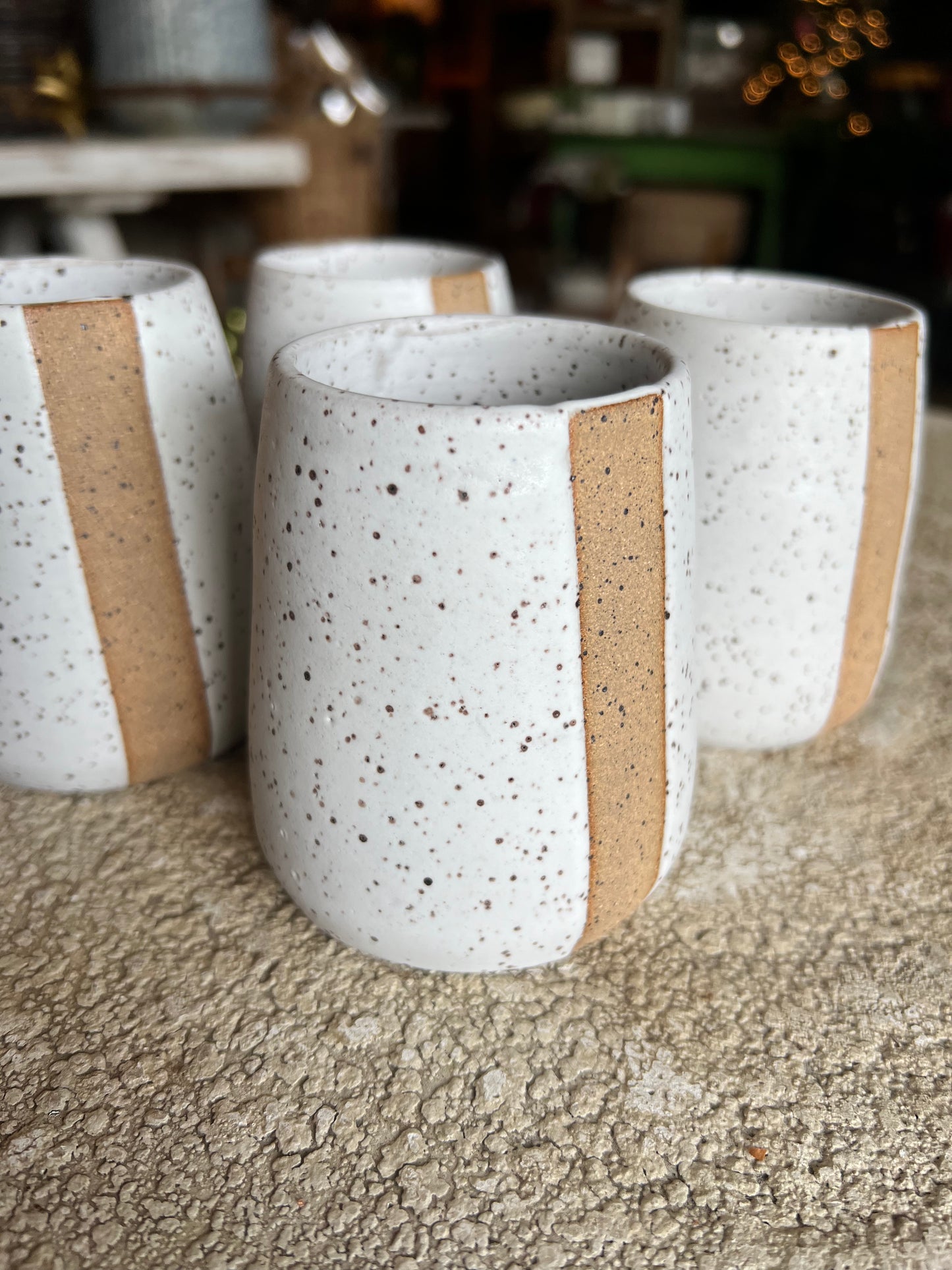 Tiny Hands Speckled Stripe Tumbler