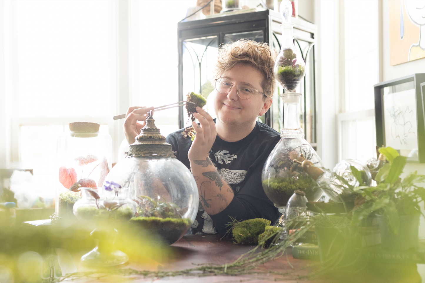 Terrarium Ornament Workshop with Izzy Hall 12/15 4:00 PM