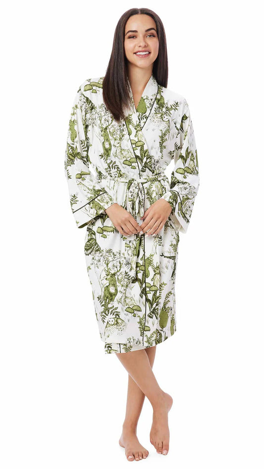 Woodside Pima Knit Kimono Robe