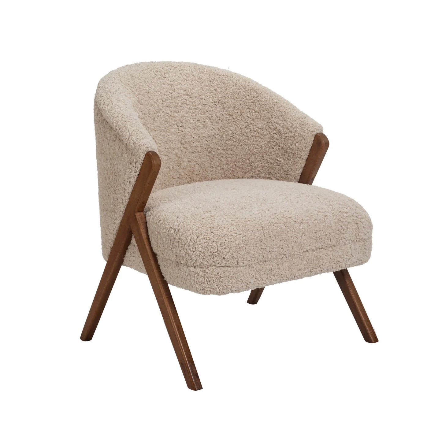 Bouclé Side Chair