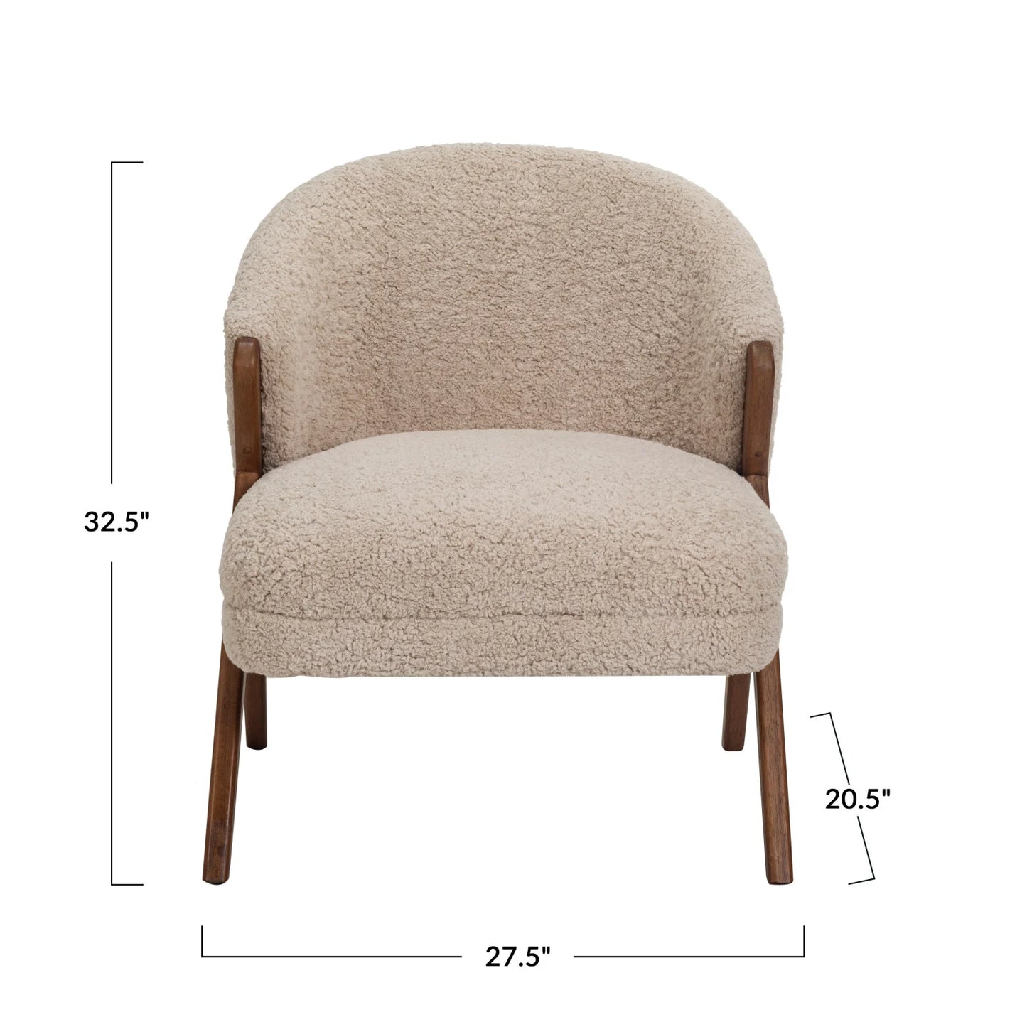 Bouclé Side Chair