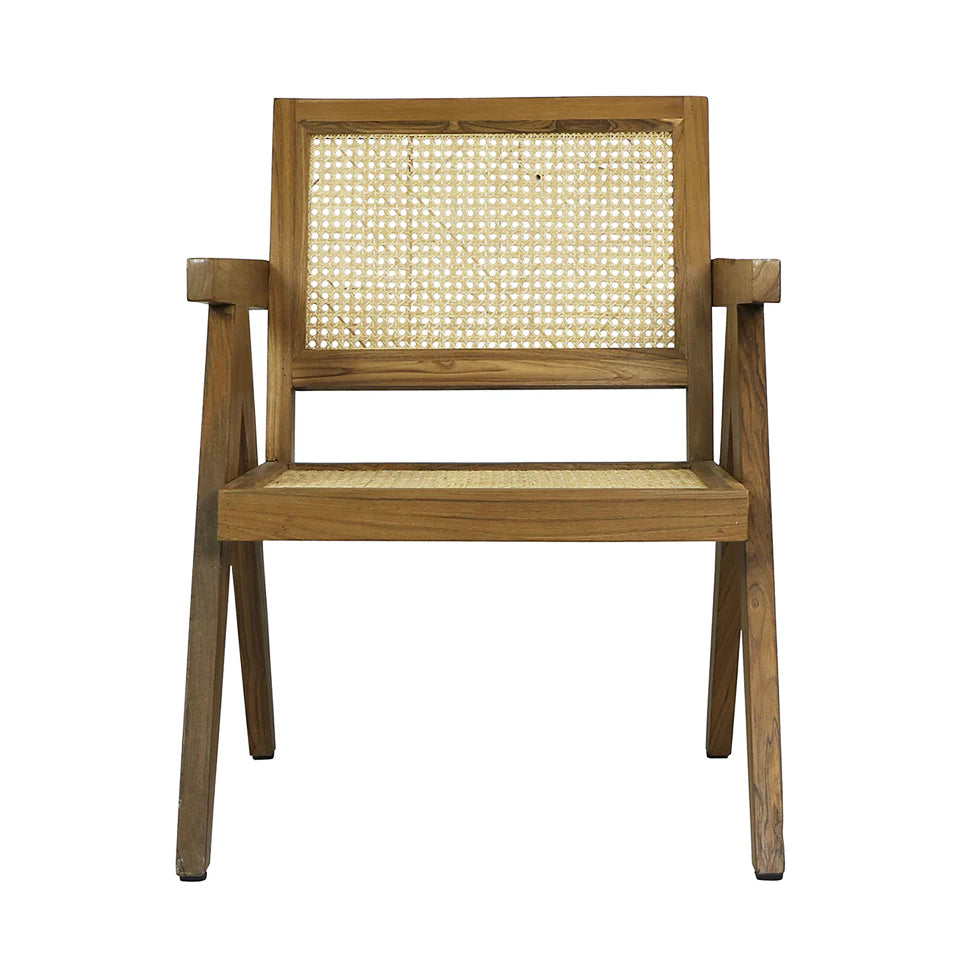 Exposed Wood Arm Chair